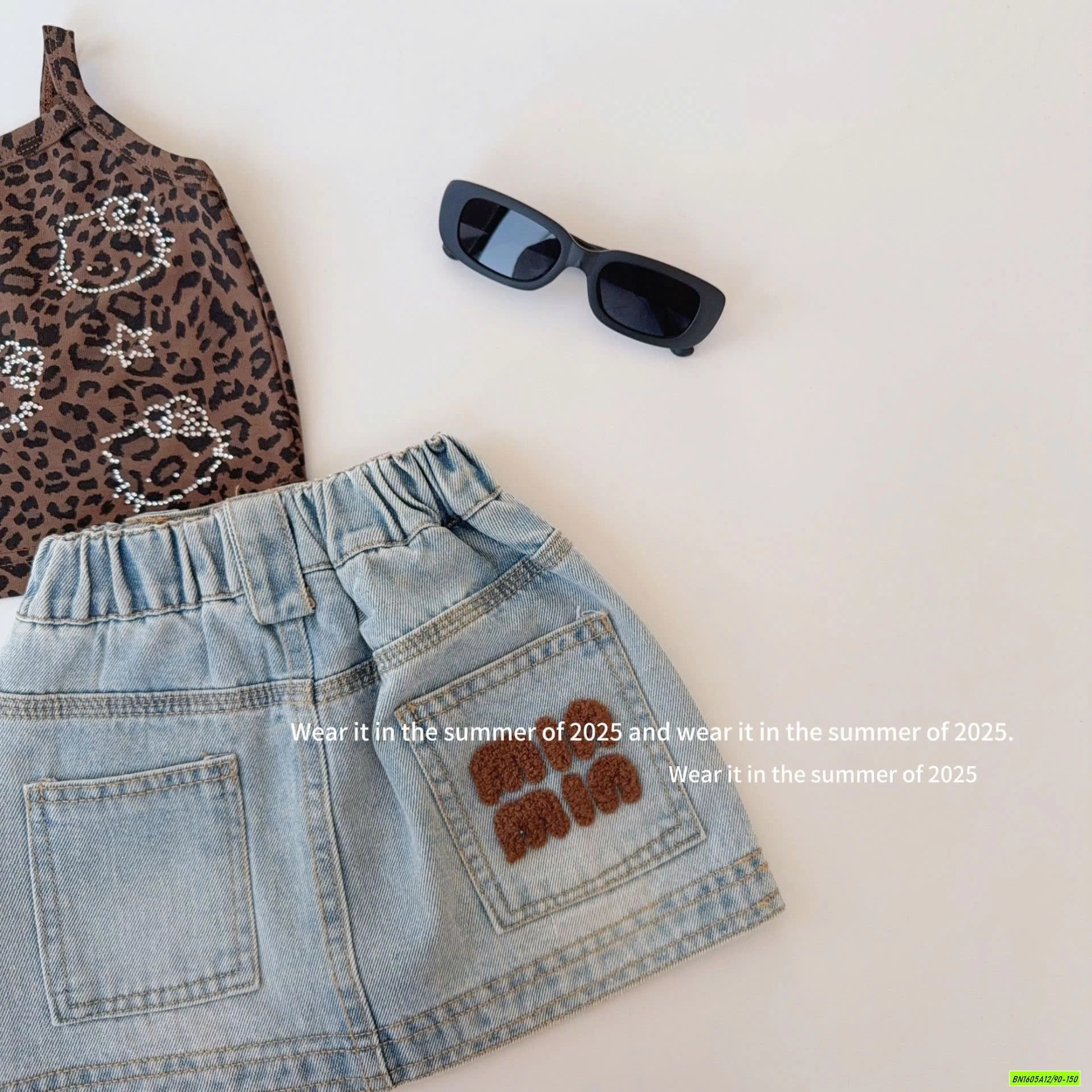 BST CV JEANS CHỮ A T&QKIDS