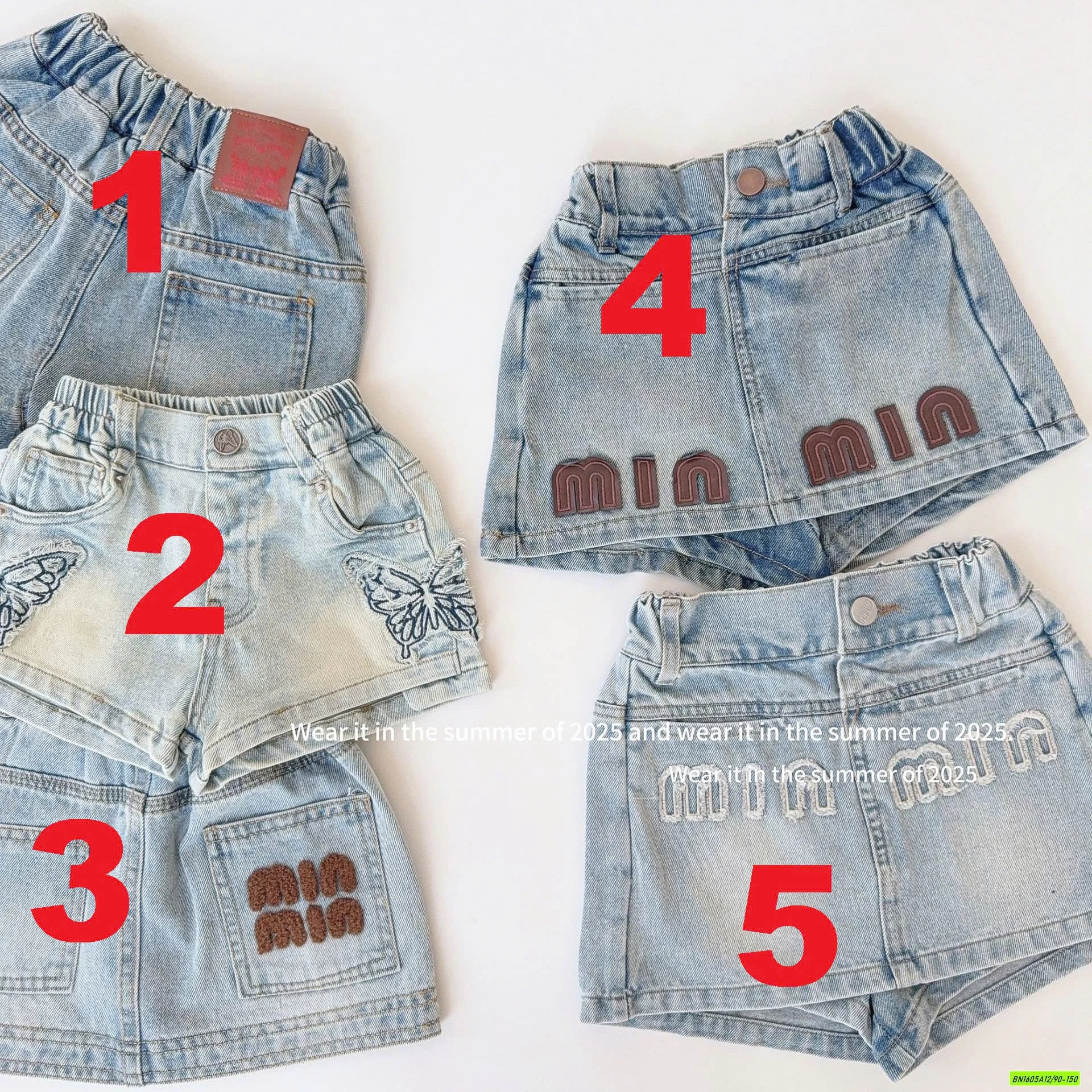 BST CV JEANS CHỮ A T&QKIDS