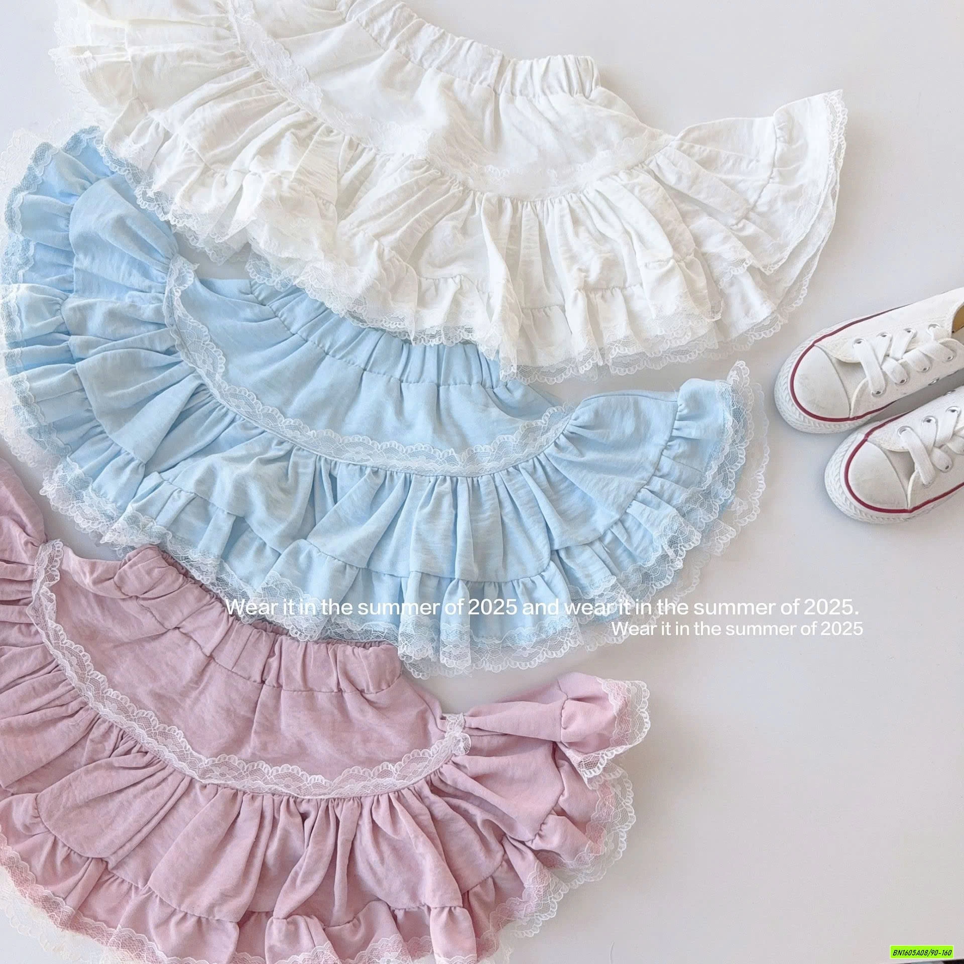 CV XÒE VIỀN REN T&QKIDS