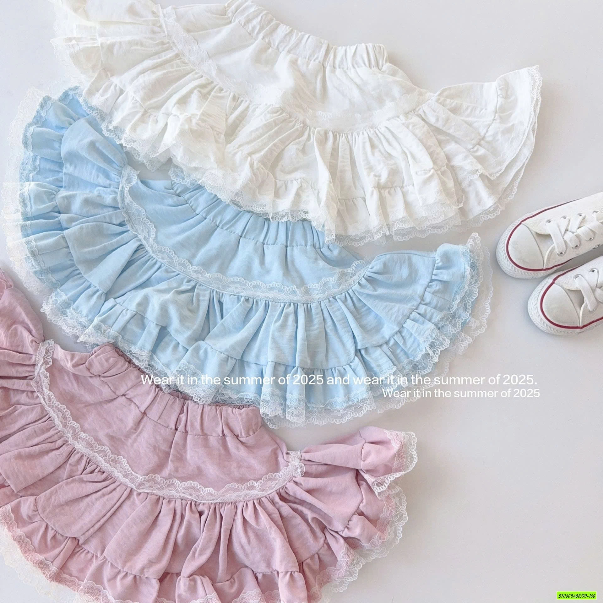 CV XÒE VIỀN REN T&QKIDS