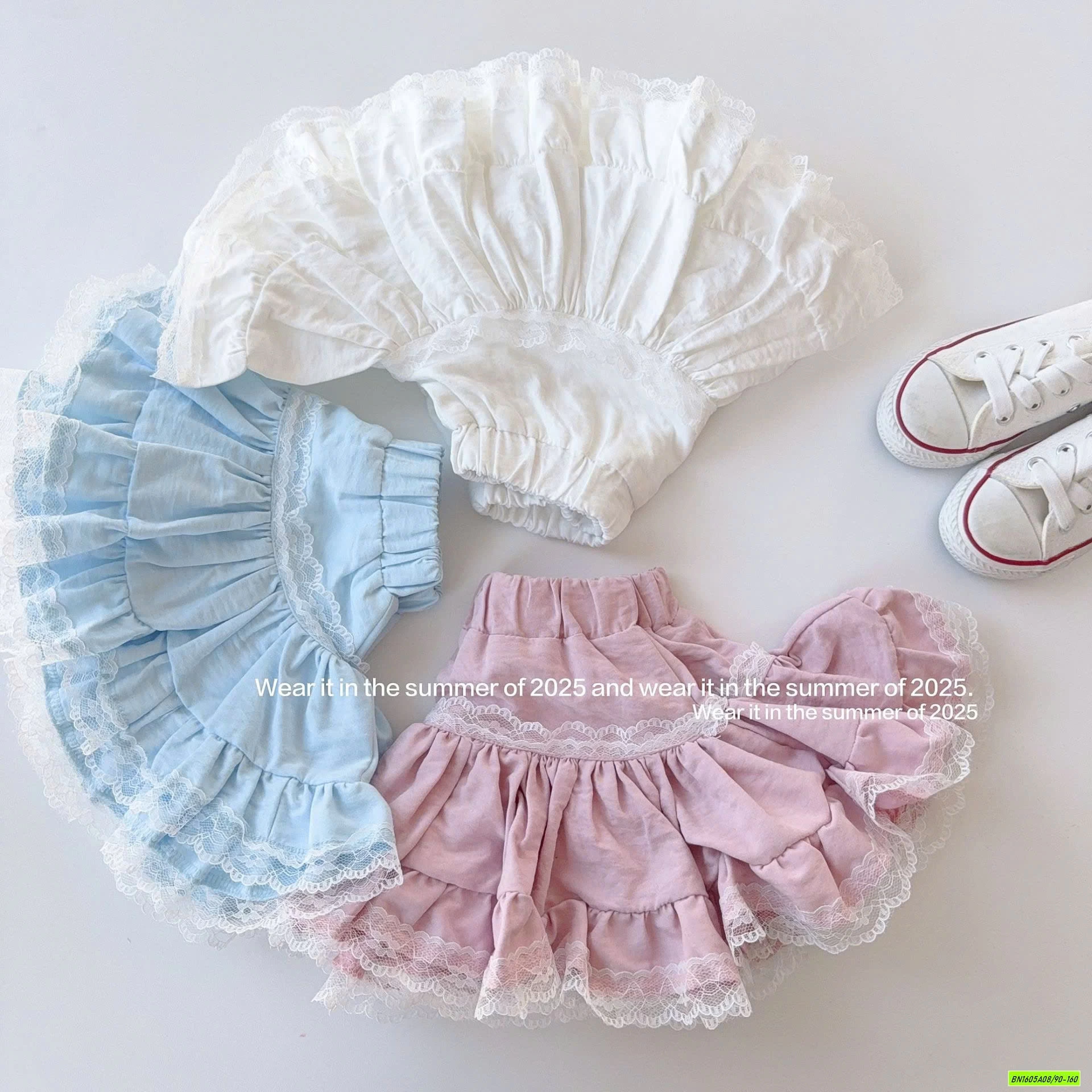 CV XÒE VIỀN REN T&QKIDS