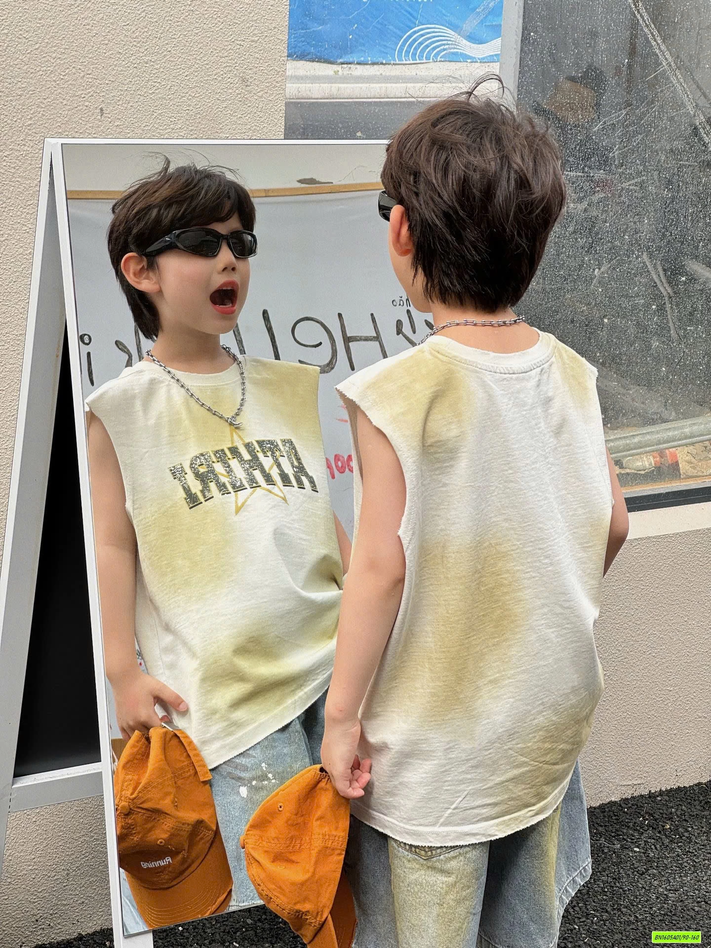 TANKTOP LOANG MIX SHORT VẢY SƠN