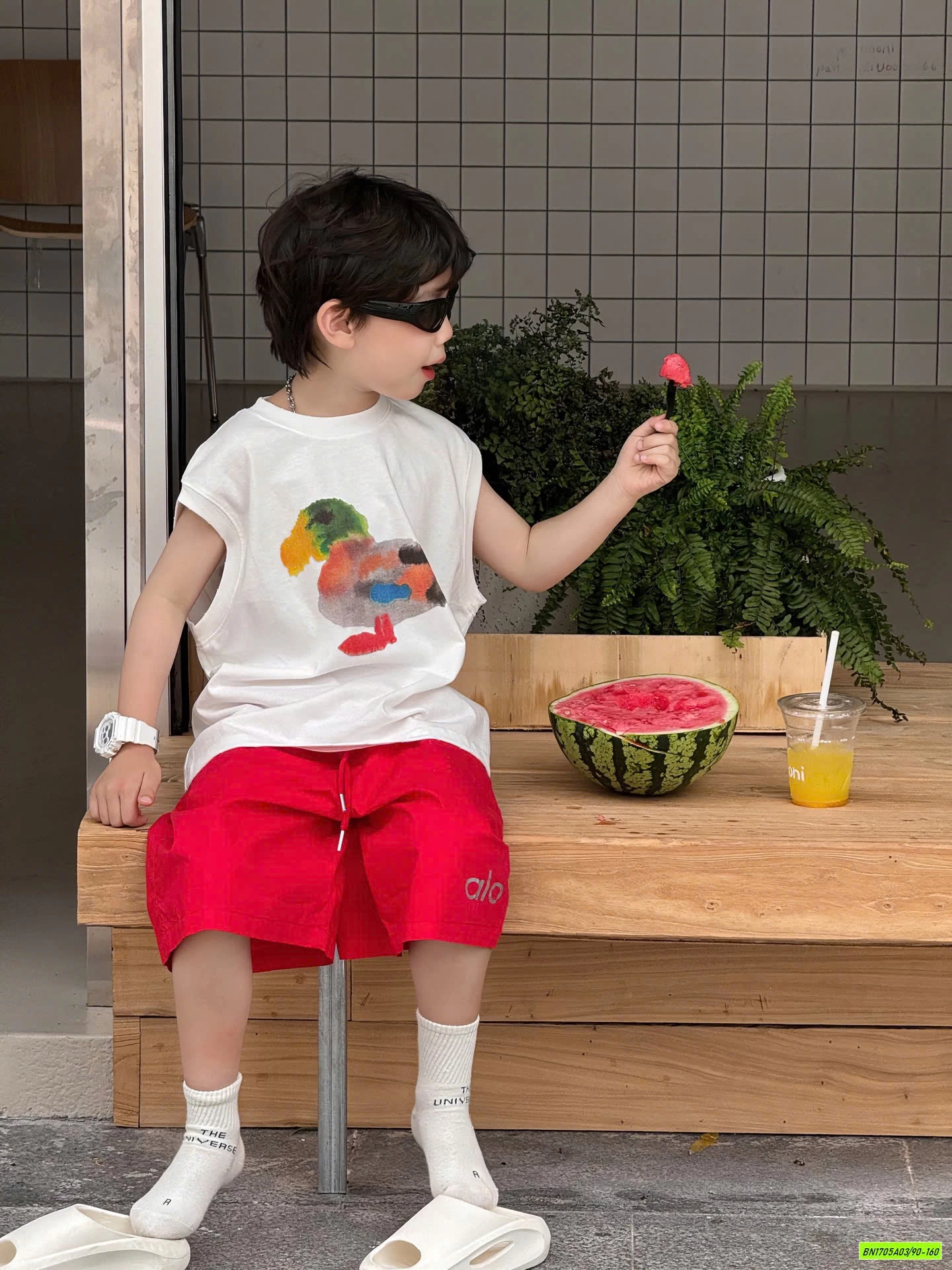 TANKTOP TRẮNG SƠN HÌNH