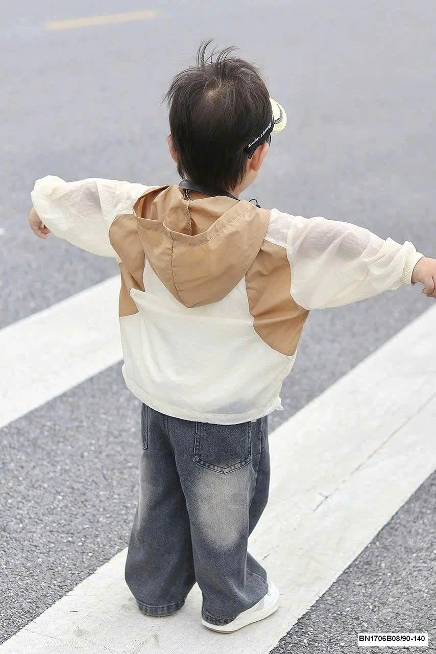 ÁO KHOÁC GIÓ PHỐI MÀU