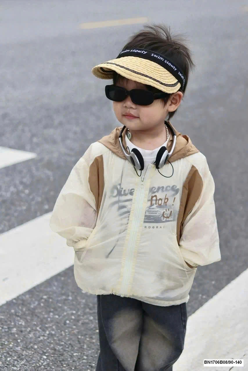 ÁO KHOÁC GIÓ PHỐI MÀU