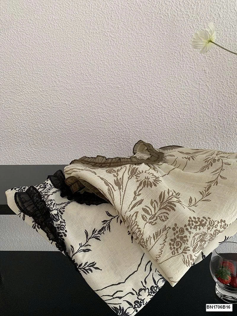 ÁO SÁT NÁCH HỌA TIẾT HOA LÁ MÙA HÈ