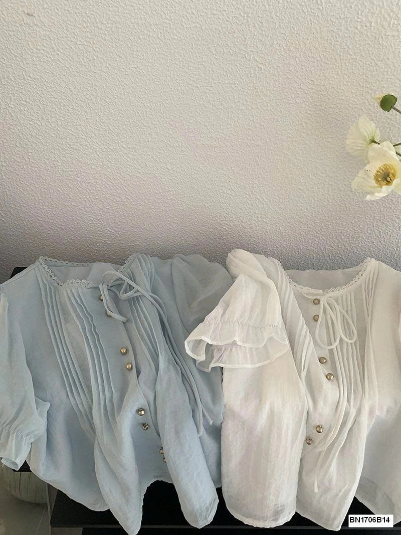 SƠ MI TAY BỒNG NỮ