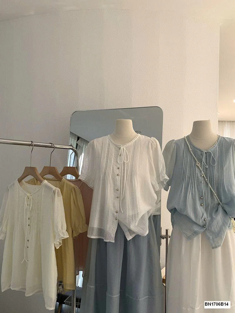 SƠ MI TAY BỒNG NỮ