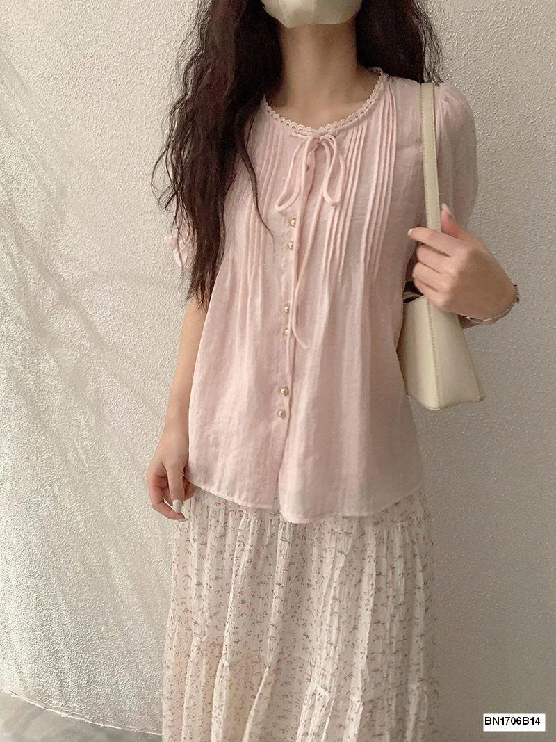 SƠ MI TAY BỒNG NỮ