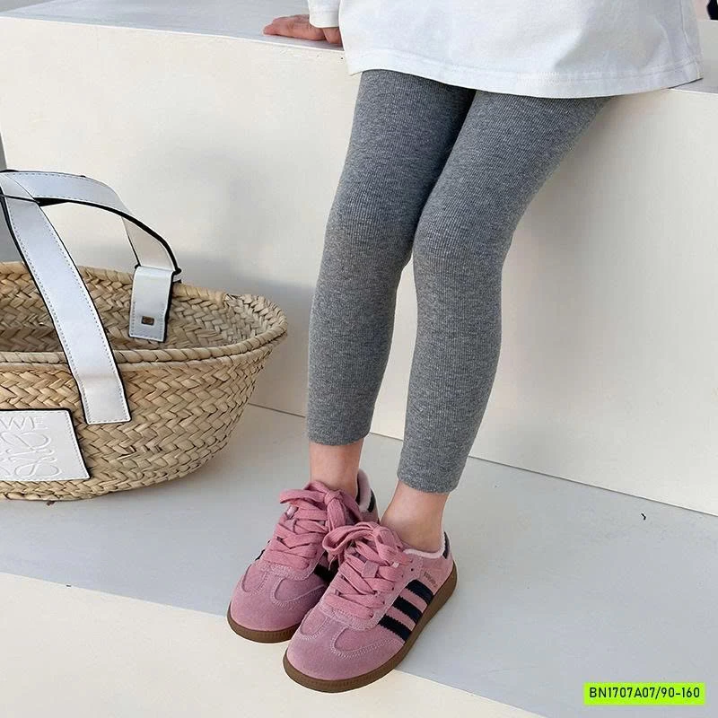 LEGGING NỈ TRƠN MÀU 24S083 AMBB