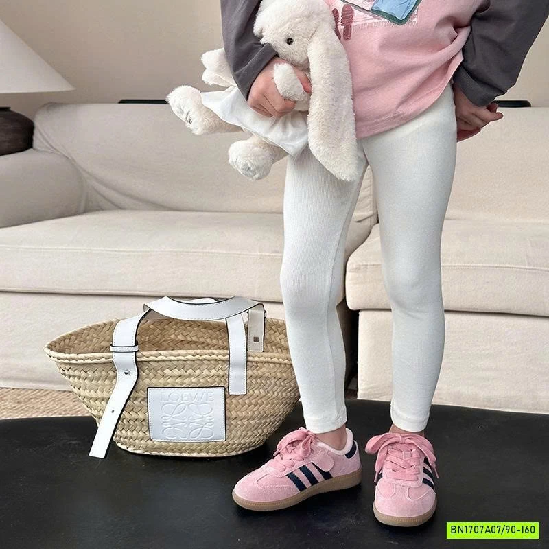 LEGGING NỈ TRƠN MÀU 24S083 AMBB