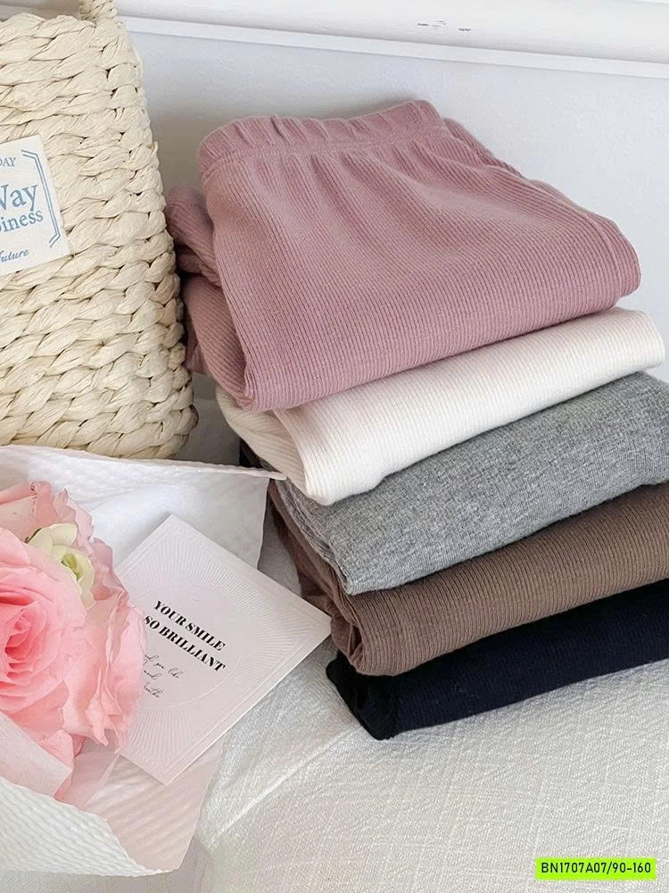 LEGGING NỈ TRƠN MÀU 24S083 AMBB