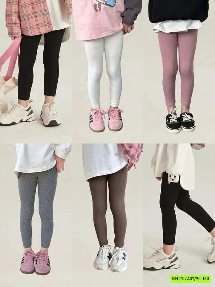 LEGGING NỈ TRƠN MÀU 24S083 AMBB