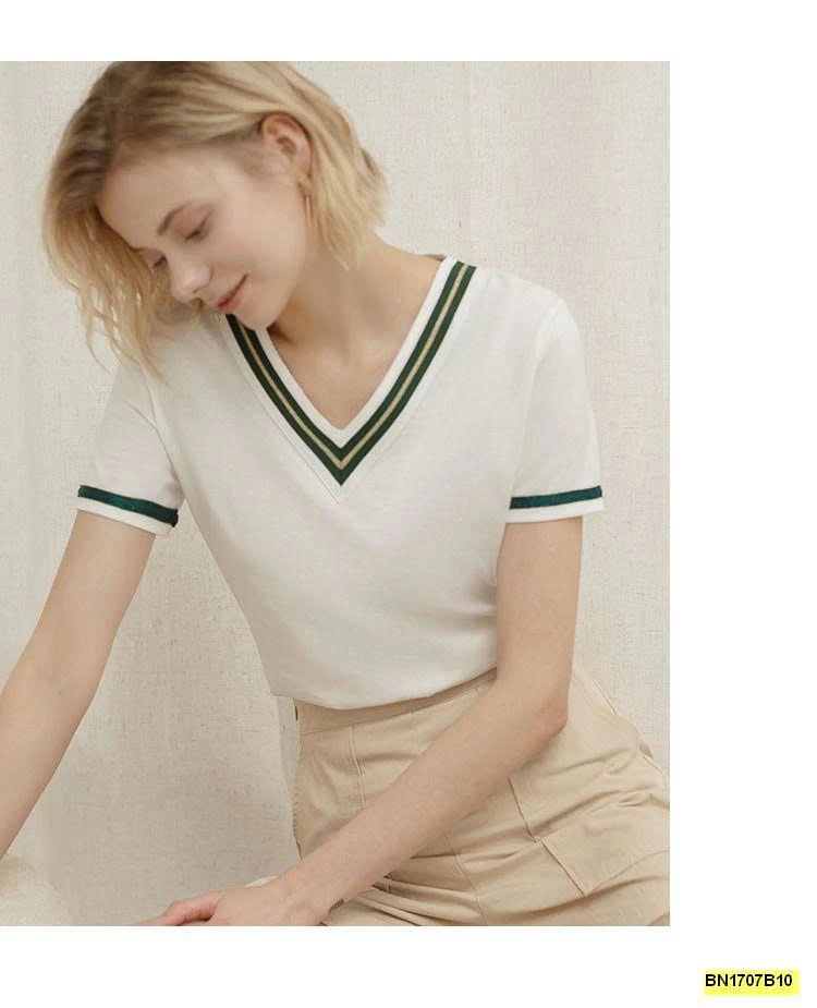 ÁO THUN CANVAUS PHỐI VIỀN