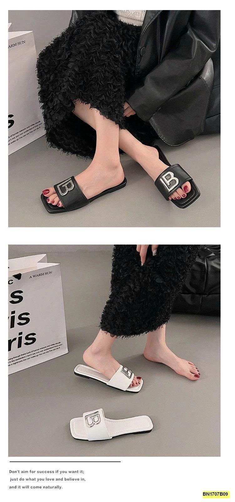 DÉP LÊ NỮ CHỮ B