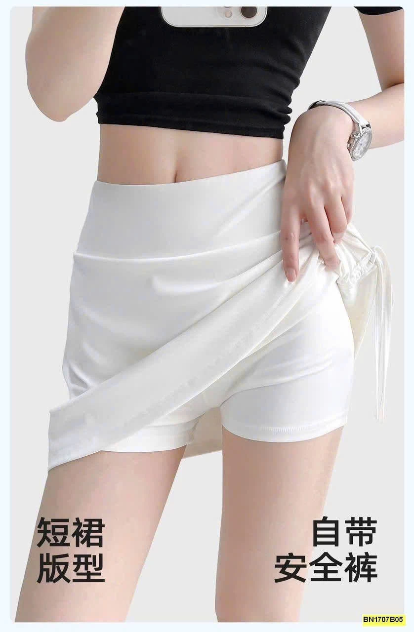 VÁY TẬP RÚT DÂY NỮ