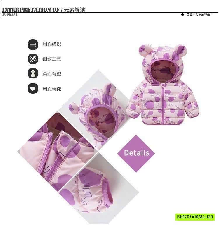 KHOÁC PHAO SIÊU NHẸ TAI GẤU