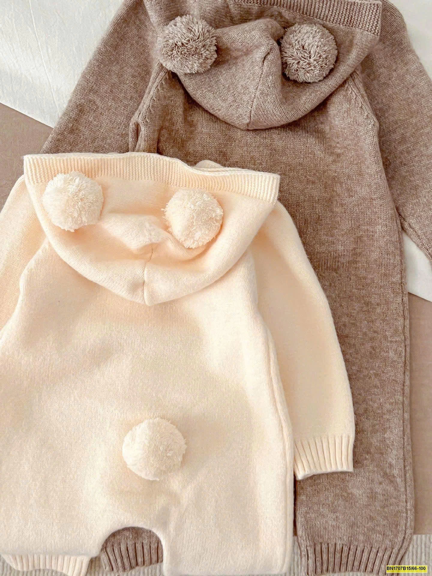 BODY LEN CÓ MŨ TRÙM ĐẦU CHO BÉ