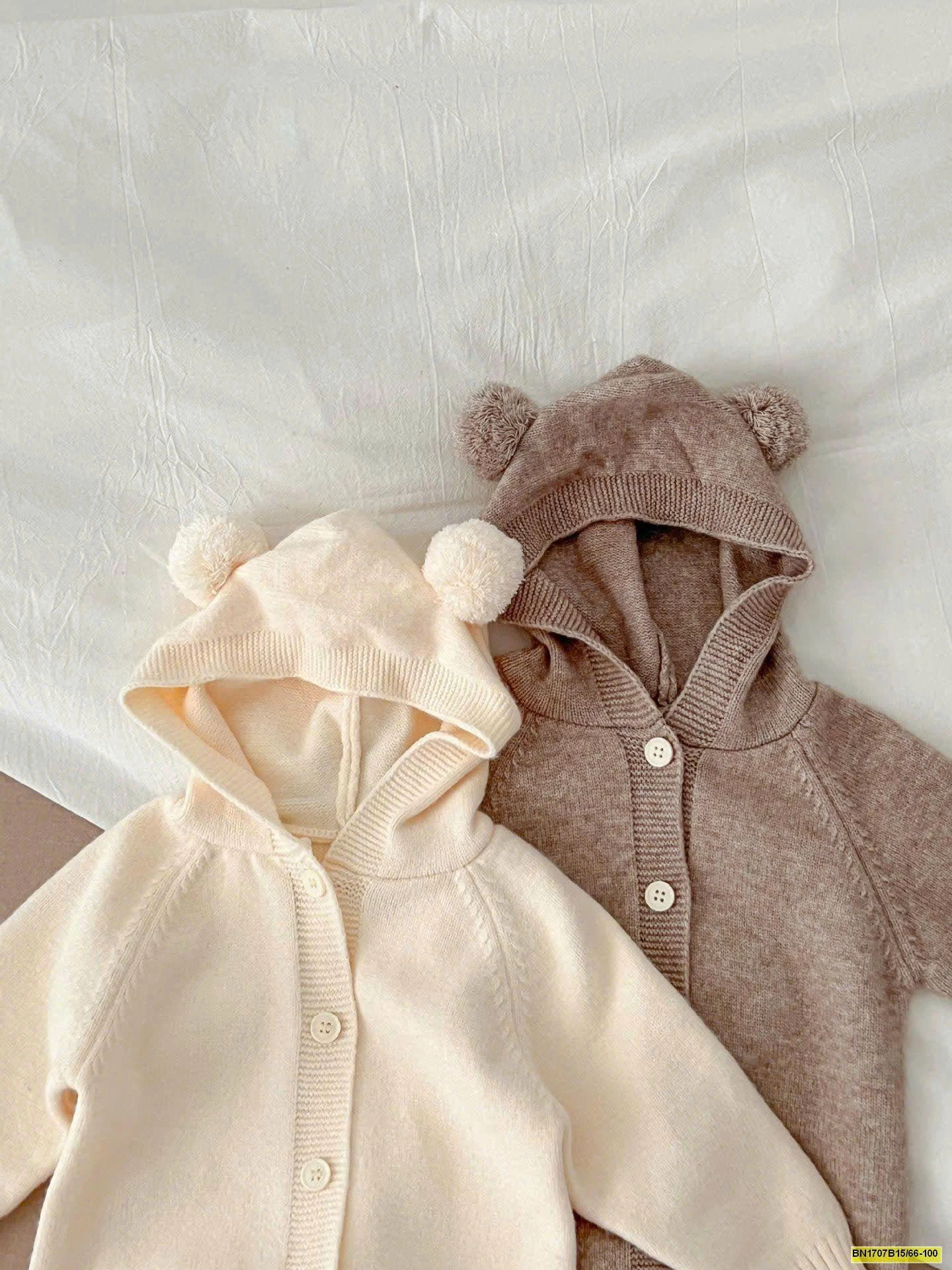 BODY LEN CÓ MŨ TRÙM ĐẦU CHO BÉ