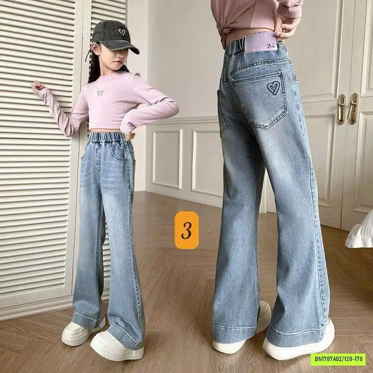 BST JEANS BAGGY BÉ GÁI