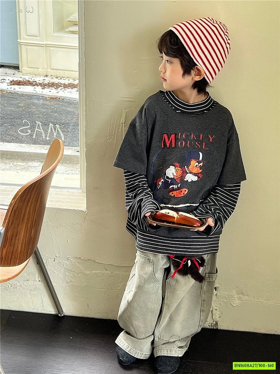 ÁO THUN M.i.c.k.e.y KẺ GIẢ 2 LỚP SNIDOLS