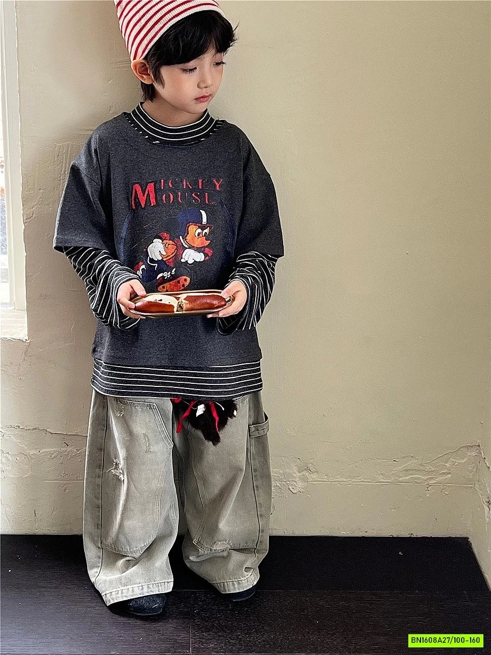 ÁO THUN M.i.c.k.e.y KẺ GIẢ 2 LỚP SNIDOLS