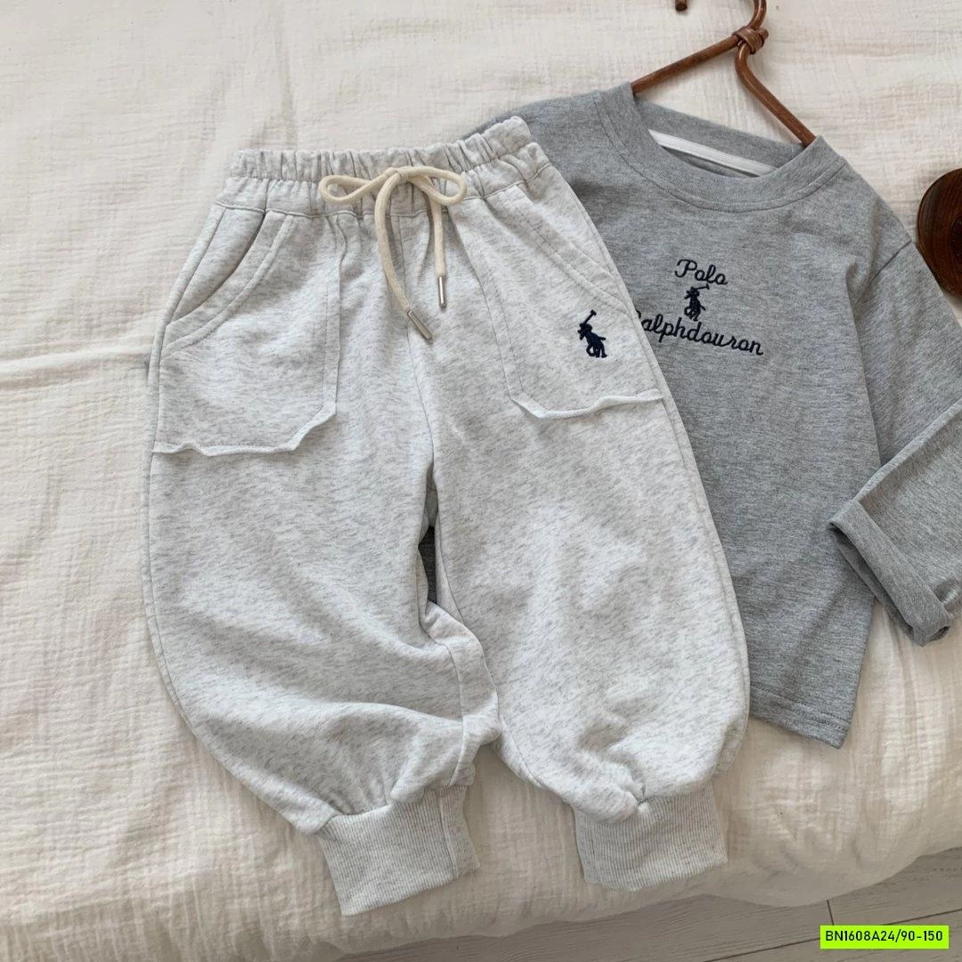 QUẦN COTTON BO GẤU