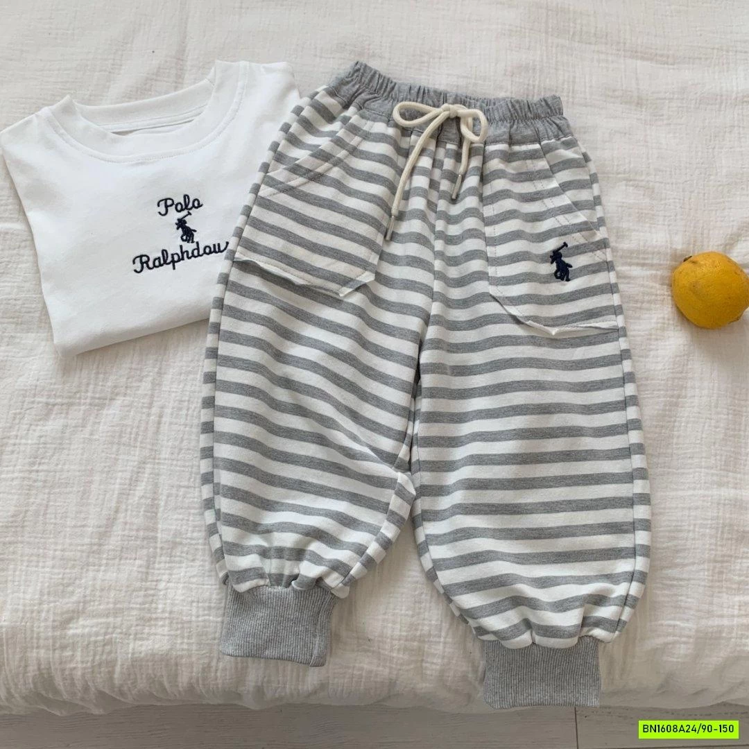 QUẦN COTTON BO GẤU