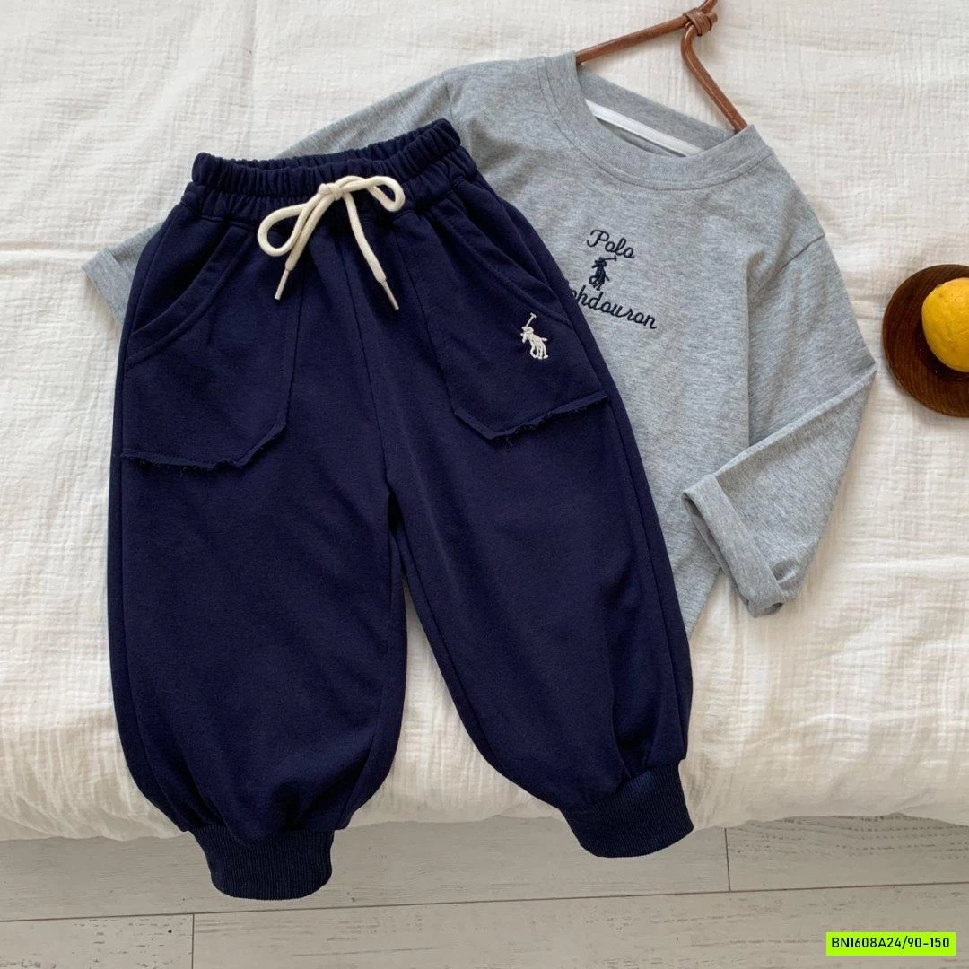 QUẦN COTTON BO GẤU