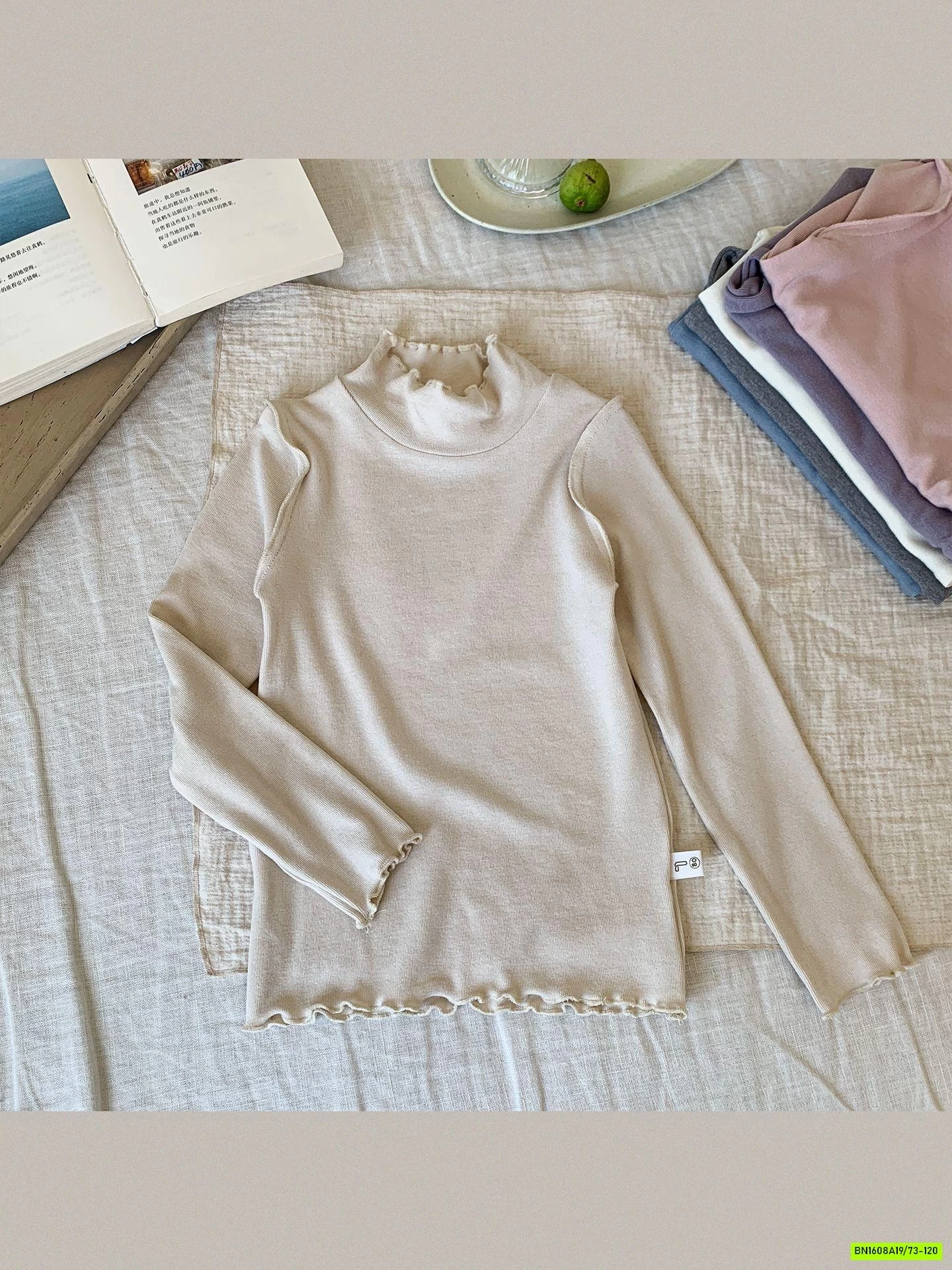 KHOÁC LEN THÊU HOA HÀN QUỐC