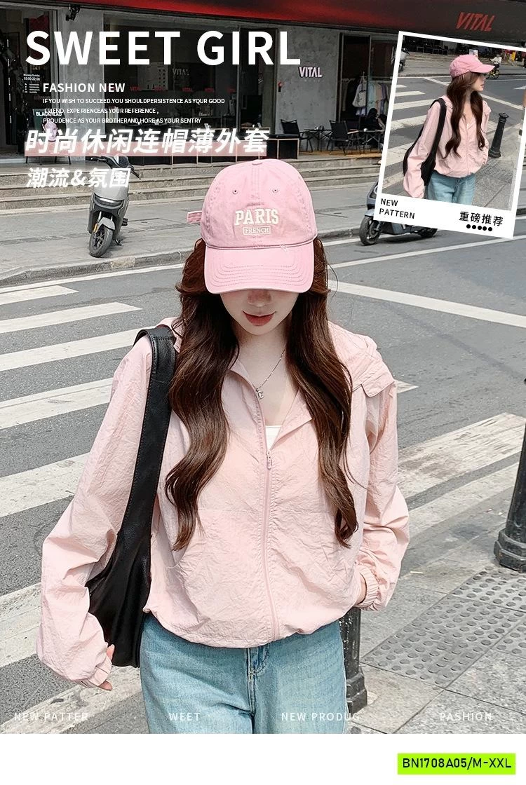 KHOÁC GIÓ MỎNG NỮ