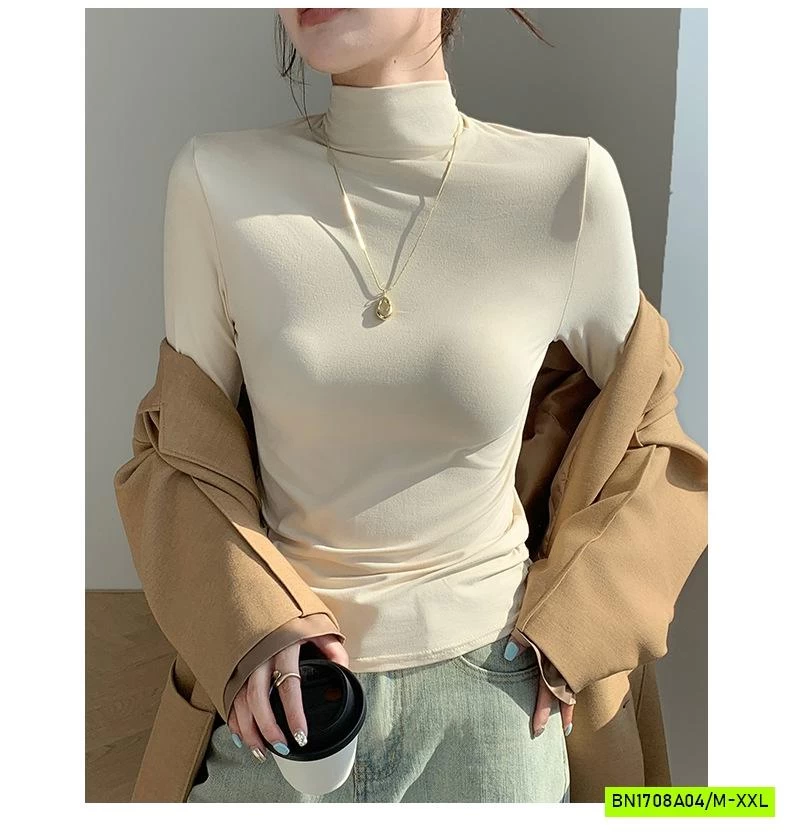 ÁO GIỮ NHIỆT CỔ 5P