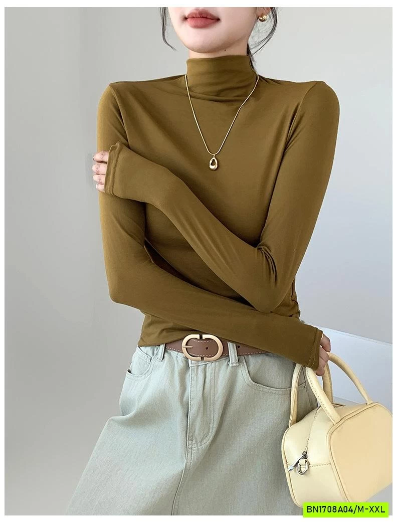 ÁO GIỮ NHIỆT CỔ 5P