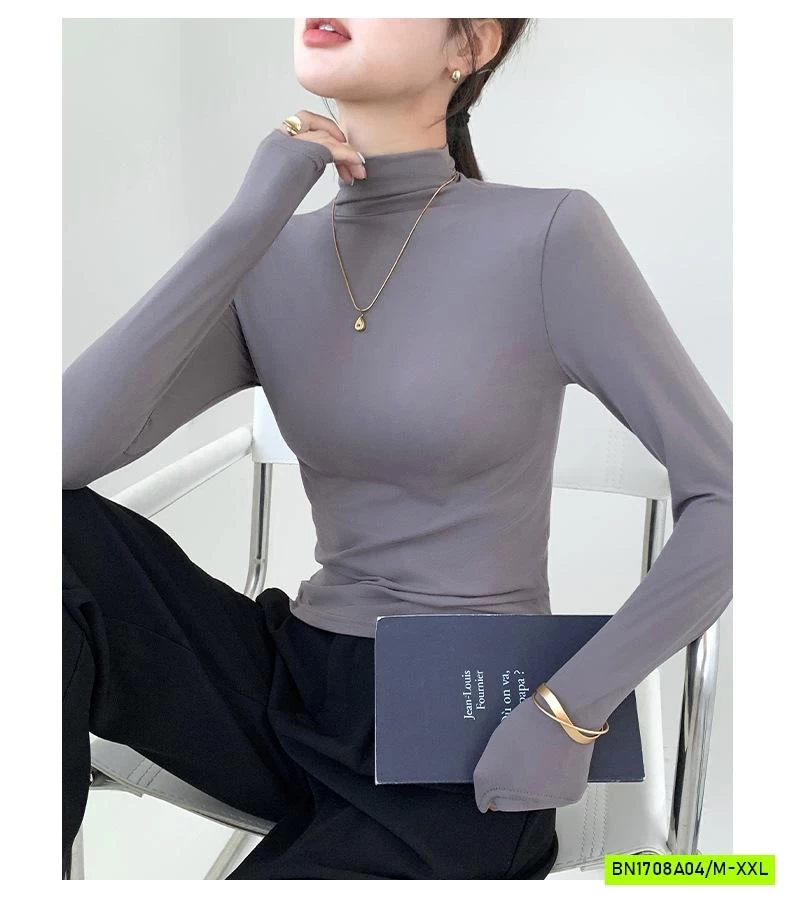 ÁO GIỮ NHIỆT CỔ 5P