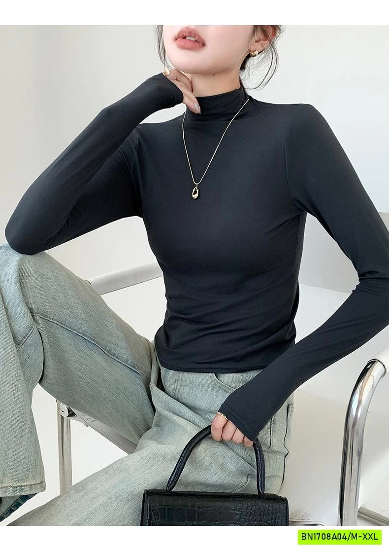 ÁO GIỮ NHIỆT CỔ 5P