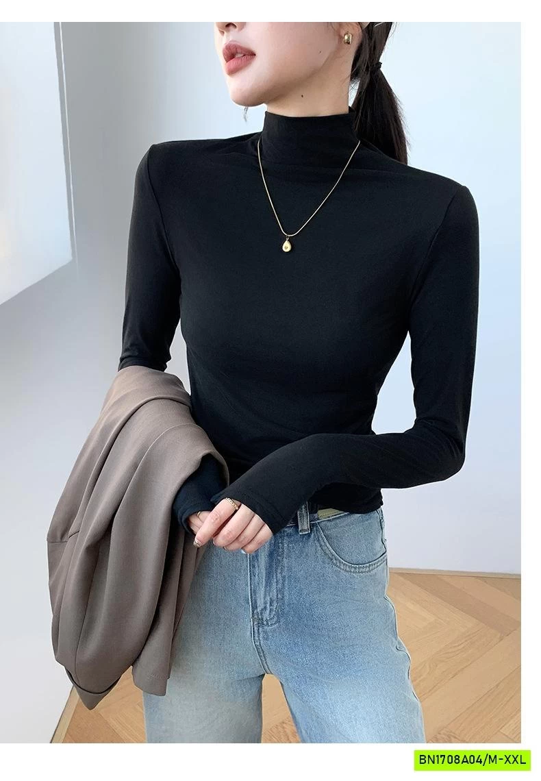 ÁO GIỮ NHIỆT CỔ 5P