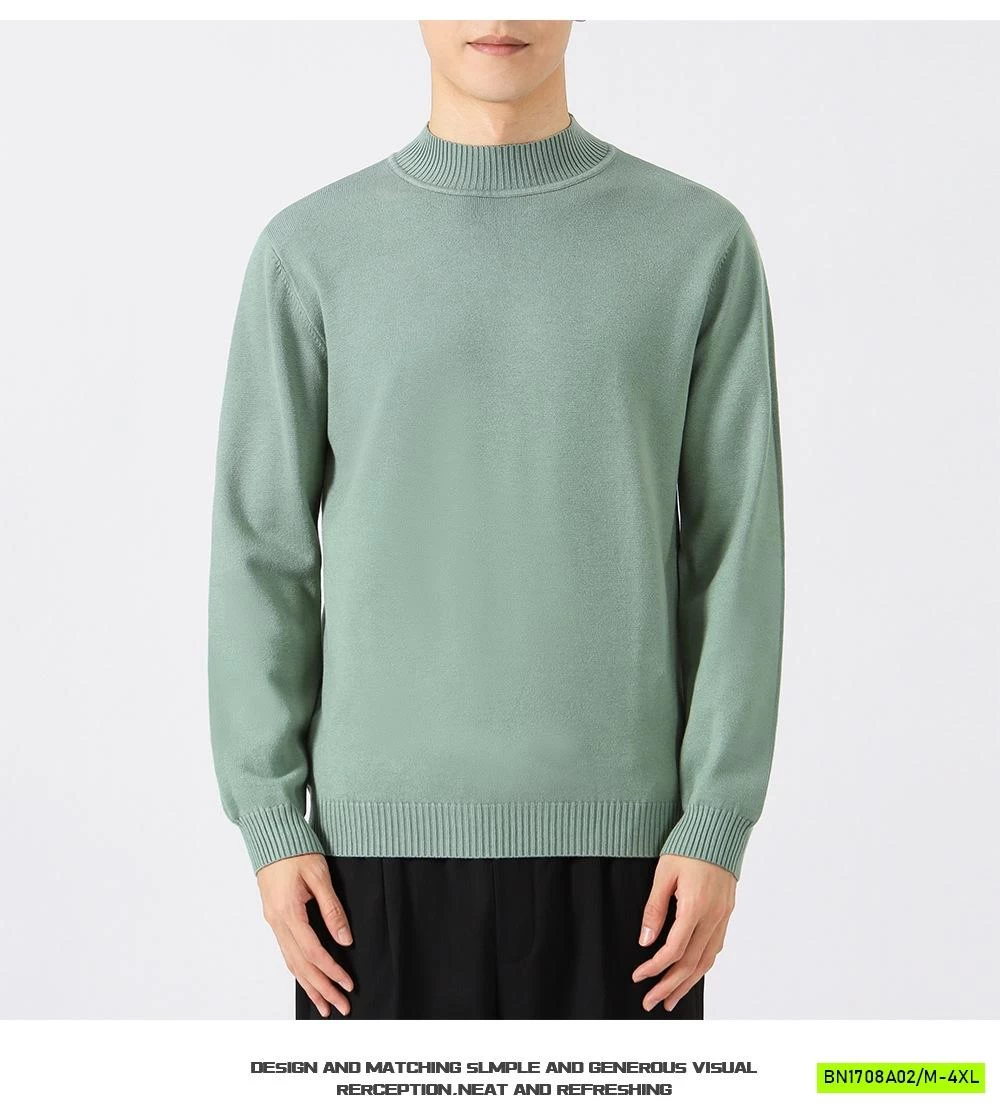 ÁO LEN CỔ 3P TRƠN MÀU