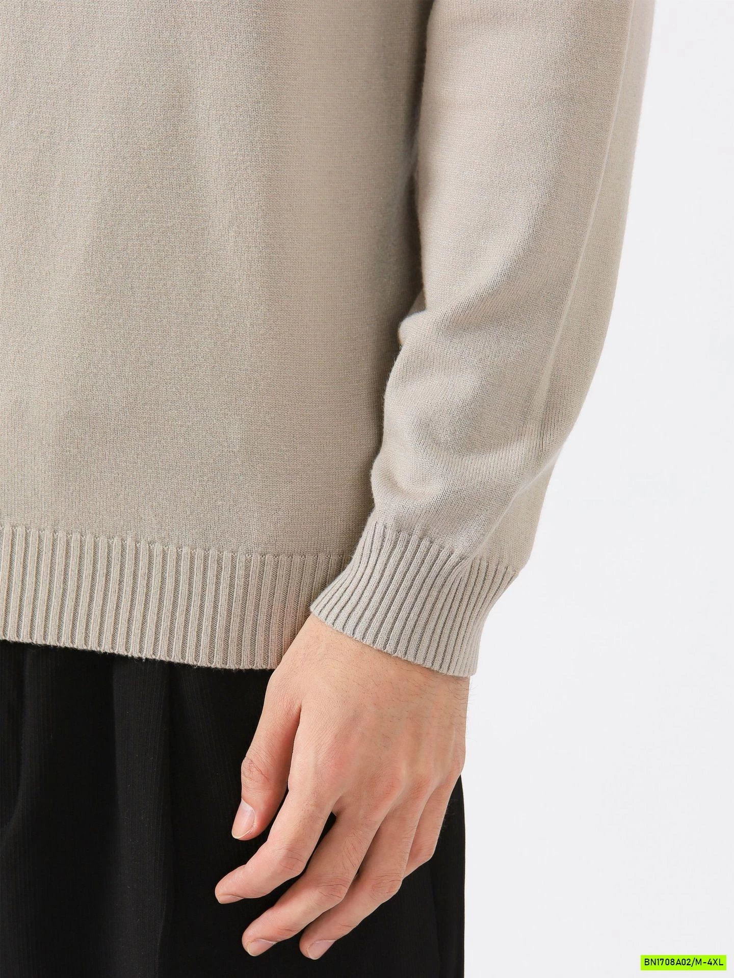 ÁO LEN CỔ 3P TRƠN MÀU