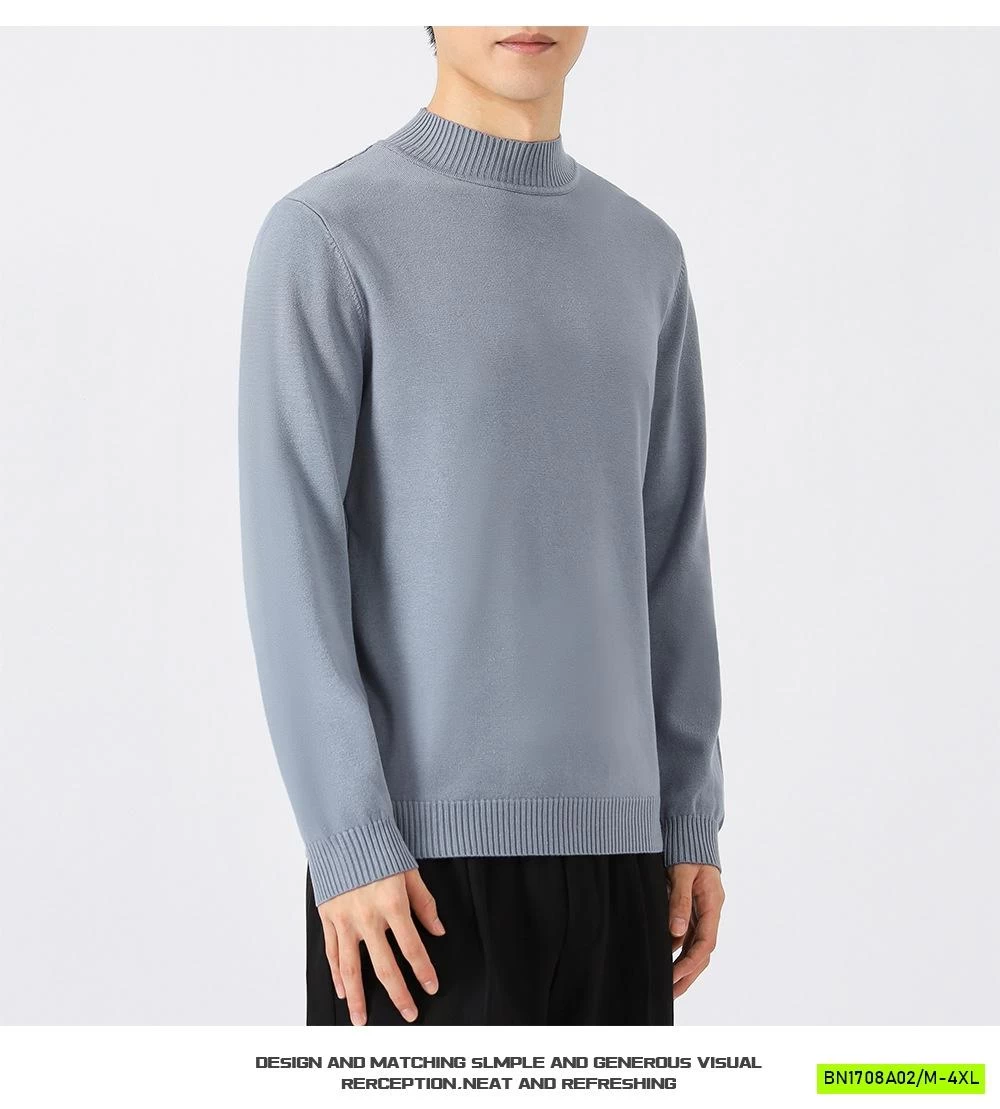 ÁO LEN CỔ 3P TRƠN MÀU