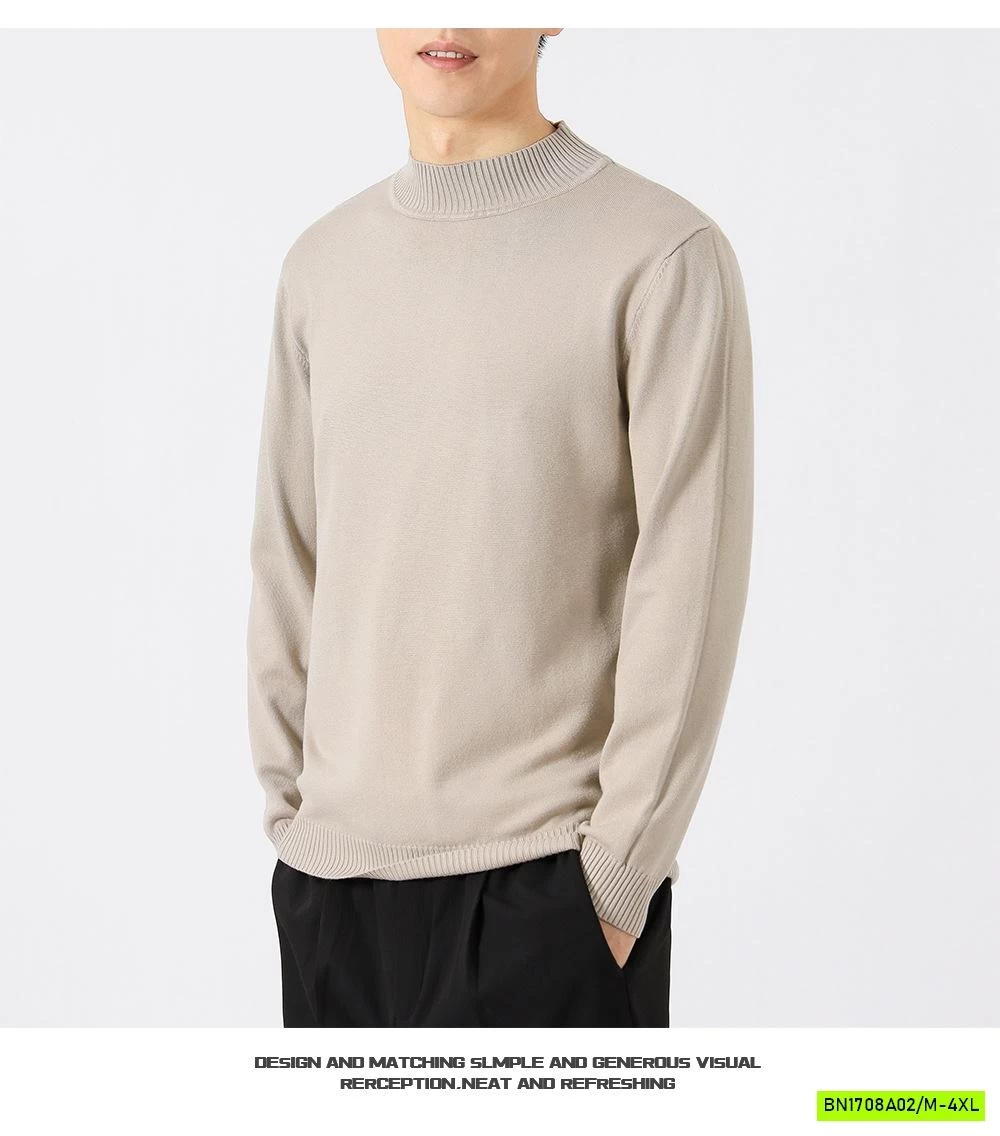 ÁO LEN CỔ 3P TRƠN MÀU