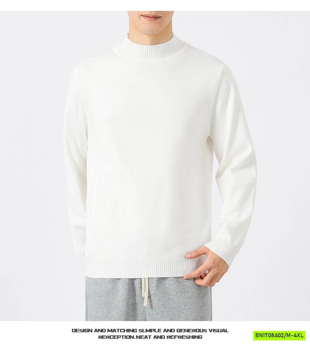 ÁO LEN CỔ 3P TRƠN MÀU