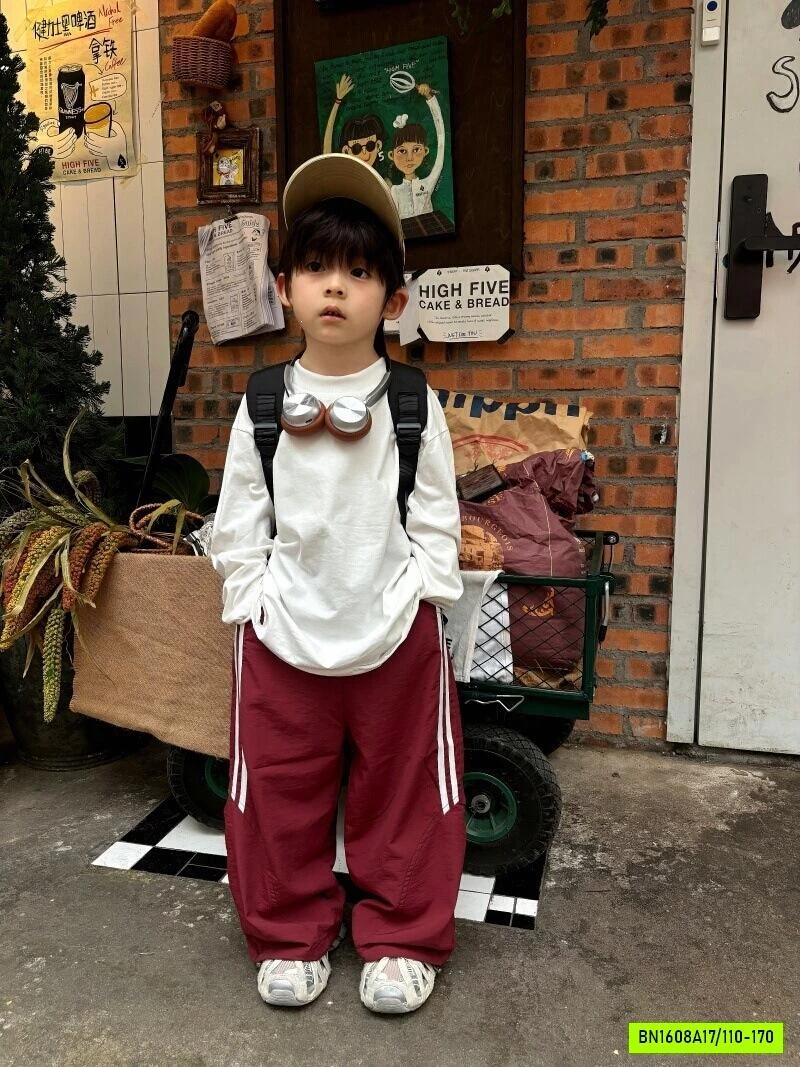 JOGGER GIÓ SỌC BÊN XUẤT HÀN