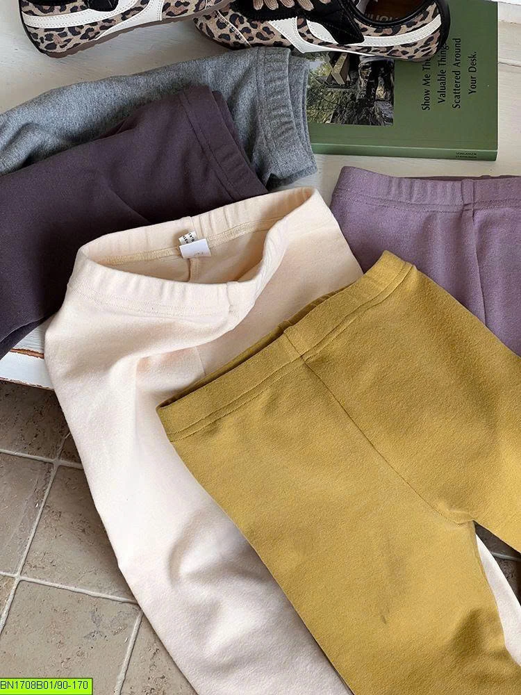 QUẦN LEGGING COTTON AMBB TRƠN MÀU 25G044