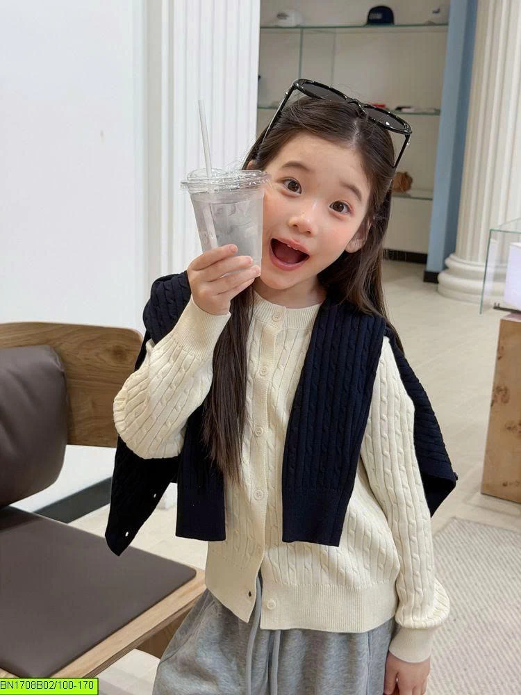 ÁO CARDIGAN TRƠN MẪU MỚI AMBB 26E315