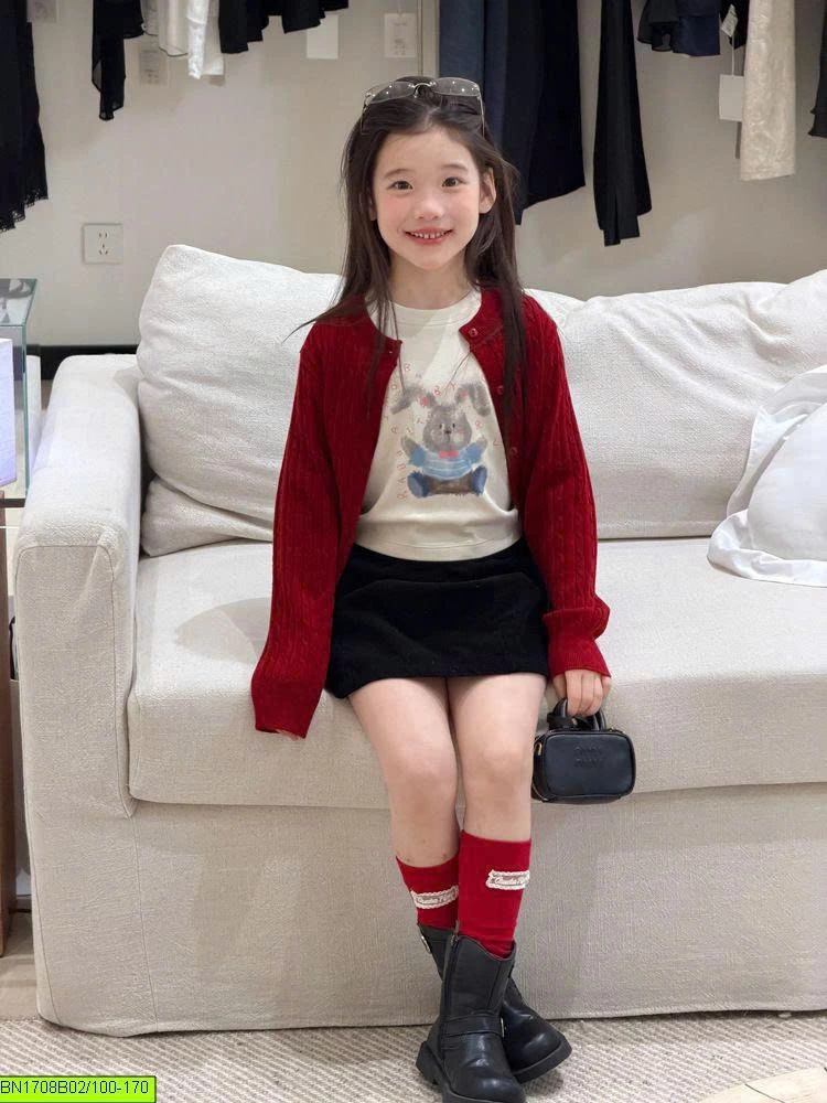 ÁO CARDIGAN TRƠN MẪU MỚI AMBB 26E315