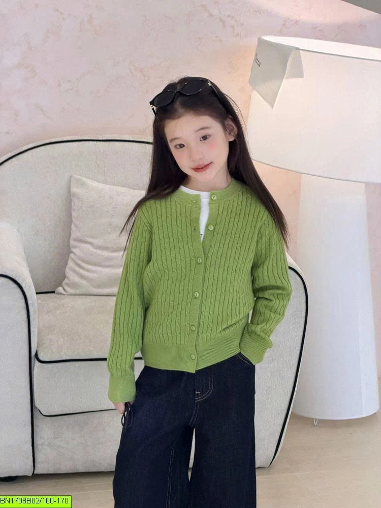 ÁO CARDIGAN TRƠN MẪU MỚI AMBB 26E315