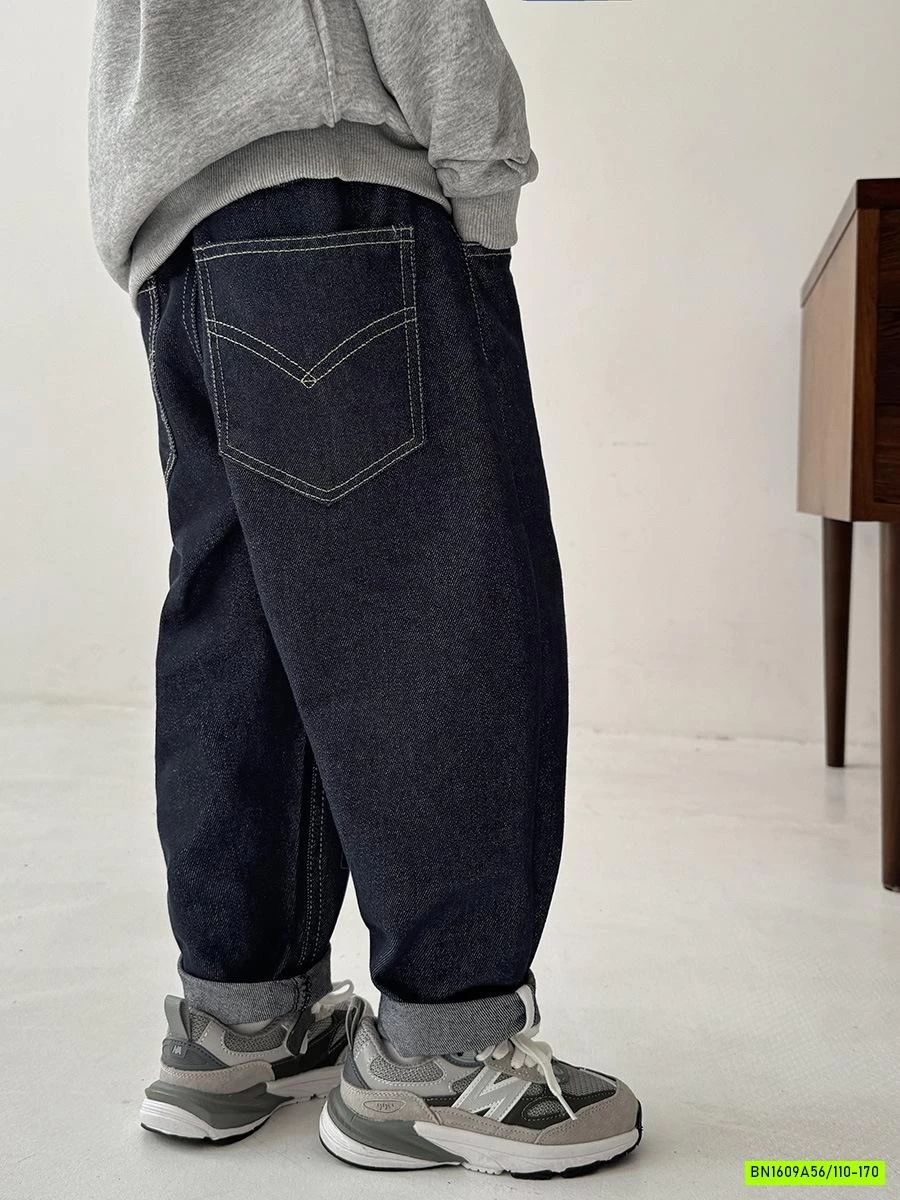 BAGGY DENIM BASIC BÉ TRAI