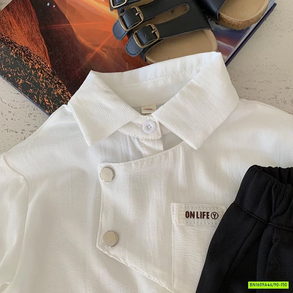 SET SƠ MI ĐŨI+SHORT ÂU