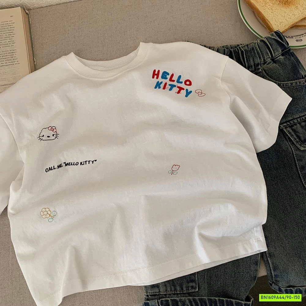 ÁO THUN TRƠN THÊU CHỮ