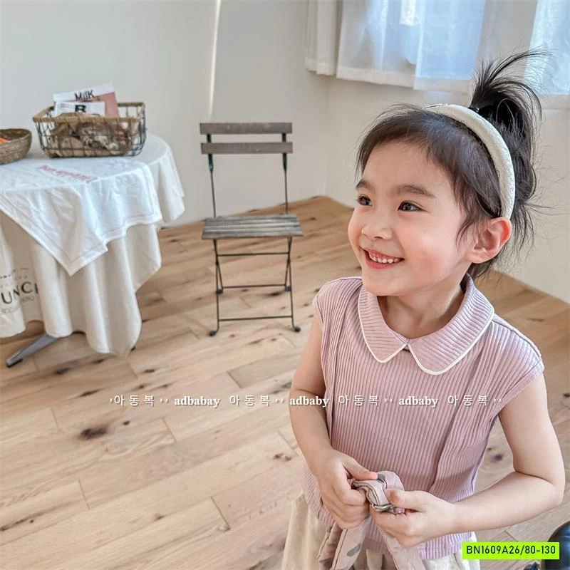 ÁO GÂN SÁT NÁCH CỔ SEN ADBABY